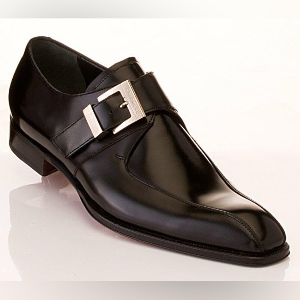 Caporicci 1116 Diamanté Blk calfskin